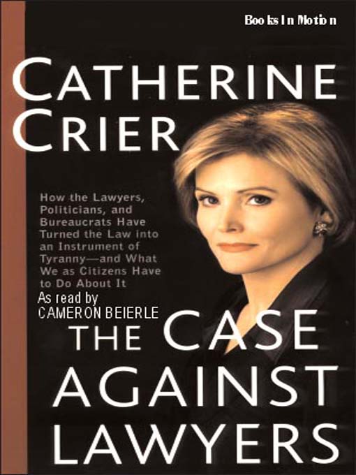 Cover image for The Case Against Lawyers